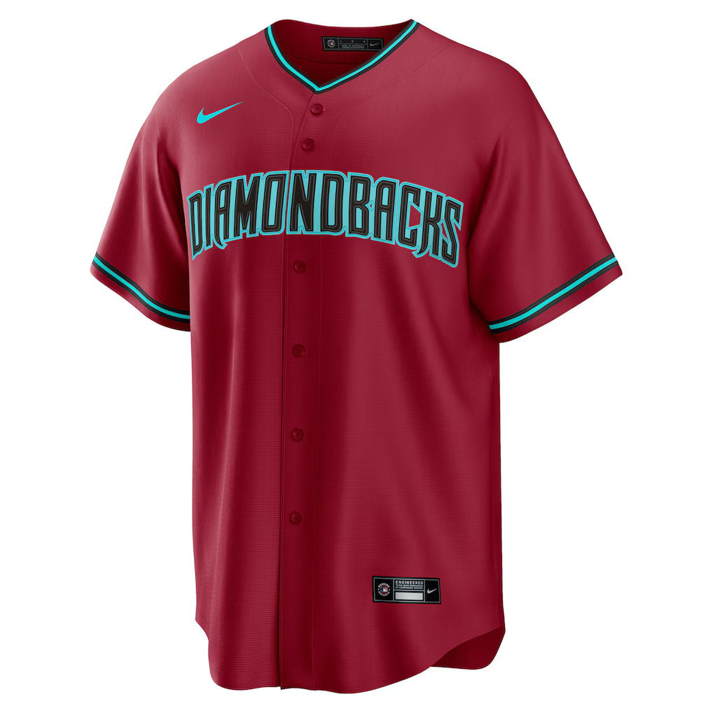 (MLB) Corbin Carroll Arizona Diamondbacks Alternate 2 Replica Jersey - Red