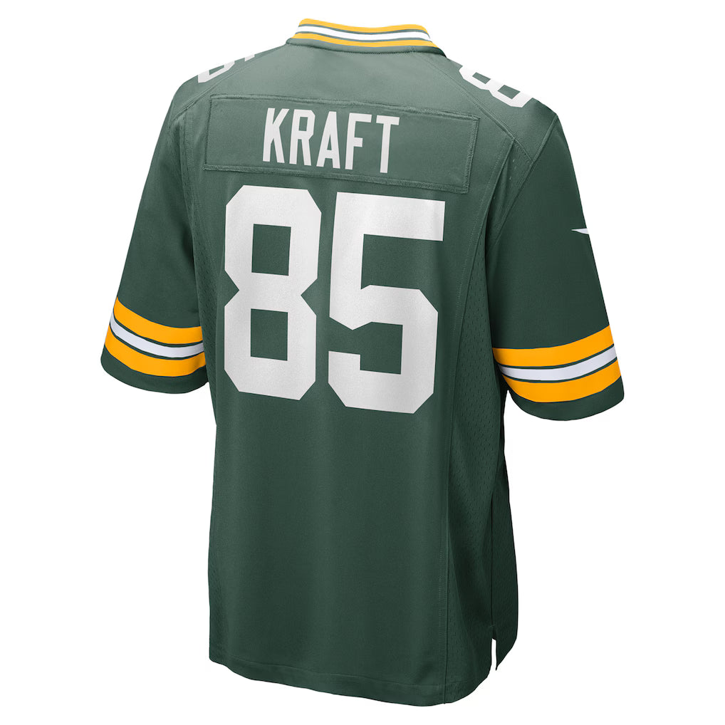 (NFL) Tucker Kraft Green Bay Packers Game Jersey - Green