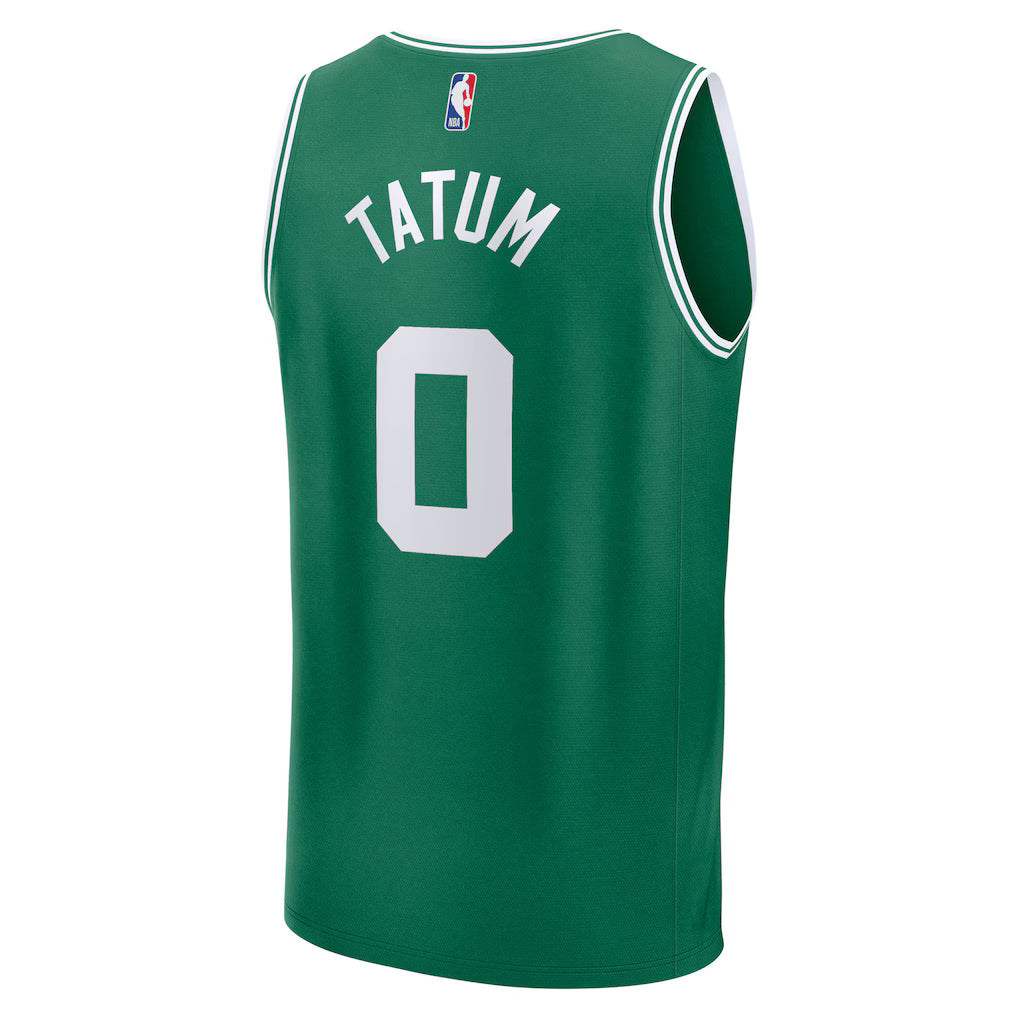 (NBA) Jayson Tatum Boston Celtics Fanatics Fast Break Replica Player Jersey - Icon Edition - Kelly Green