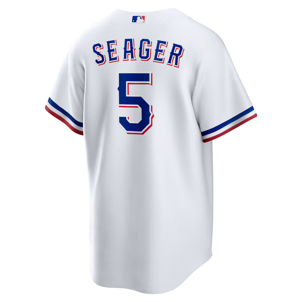(MLB) Corey Seager Texas Rangers Home Replica Player Jersey - White