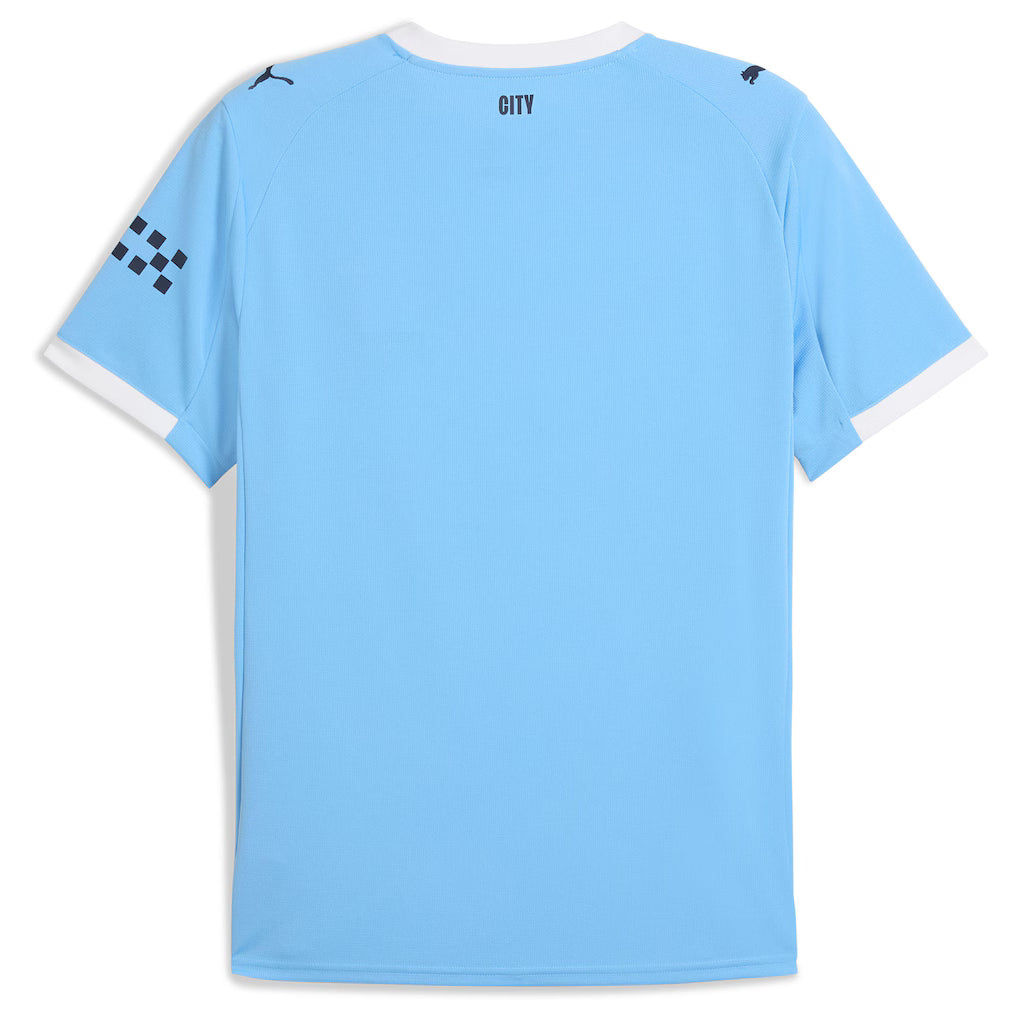 (Soccer Clubs) Manchester City 2025/26 Home Replica Jersey - Sky Blue
