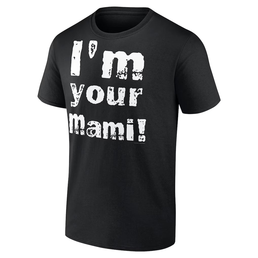 (WWE) Rhea Ripley I'm Your Mami T-Shirt - Black