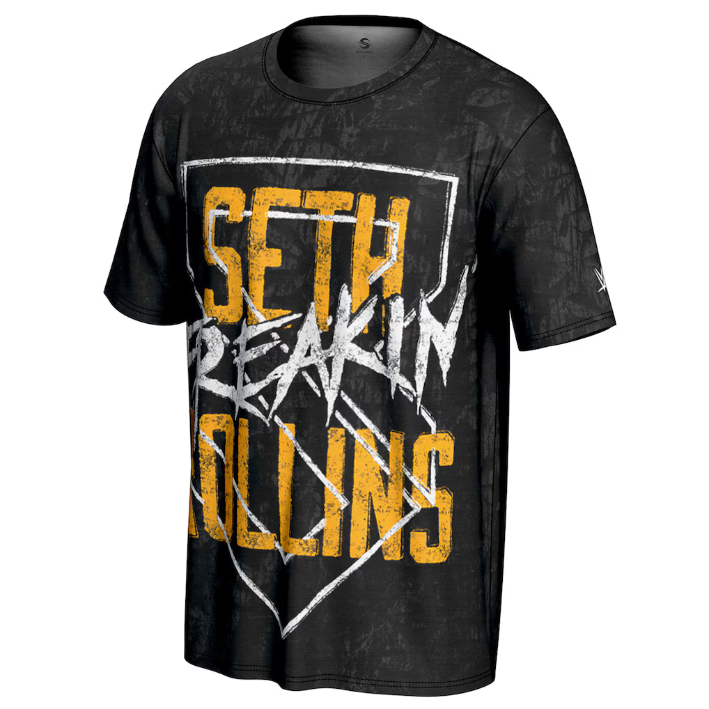 (WWE) Seth Rollins ProSphere Visionary T-Shirt - Black