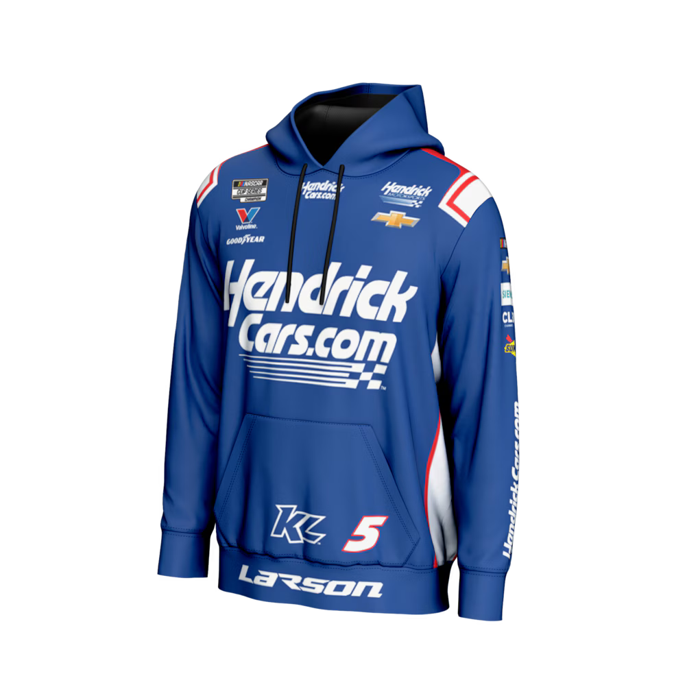 (Nascar) Kyle Larson ProSphere All Over Print Hoodie - Blue
