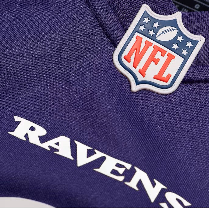 (NFL) Kyle Hamilton Baltimore Ravens Player Game Jersey - Purple
