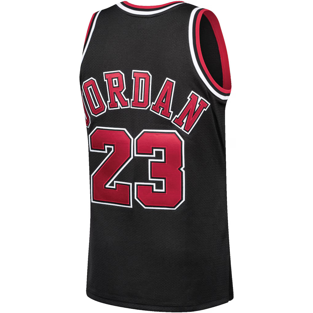 (NBA) Michael Jordan Chicago Bulls Mitchell & Ness 1997/98 Hardwood Classics Jersey - Black