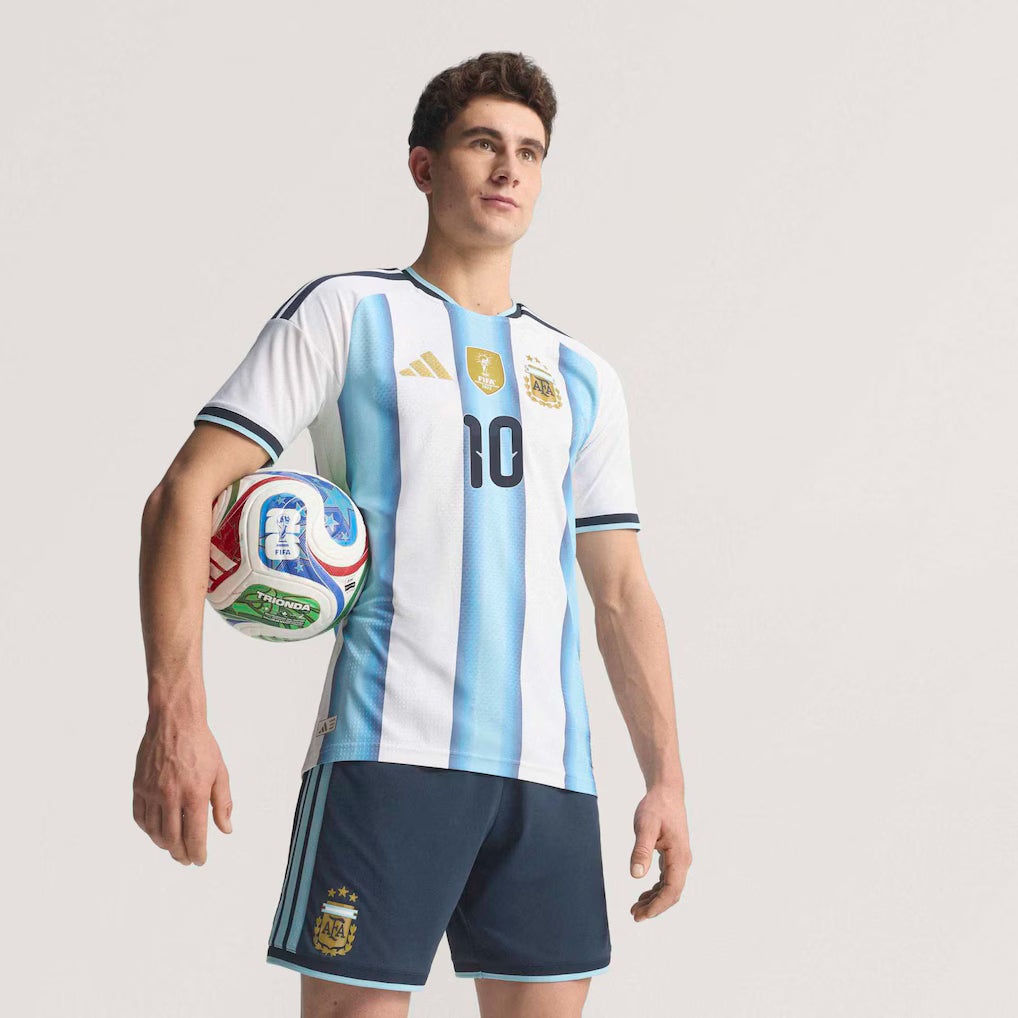(SOCCER) Lionel Messi Argentina National Team FIFA x World Cup 2026 Home Jersey - White