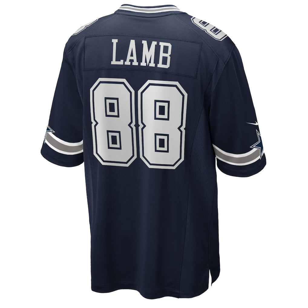 (NFL) CeeDee Lamb Dallas Cowboys Game Jersey - Navy