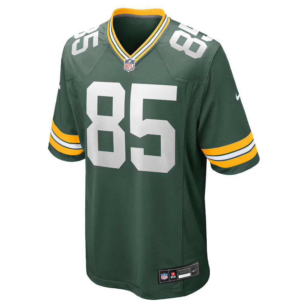 (NFL) Tucker Kraft Green Bay Packers Game Jersey - Green