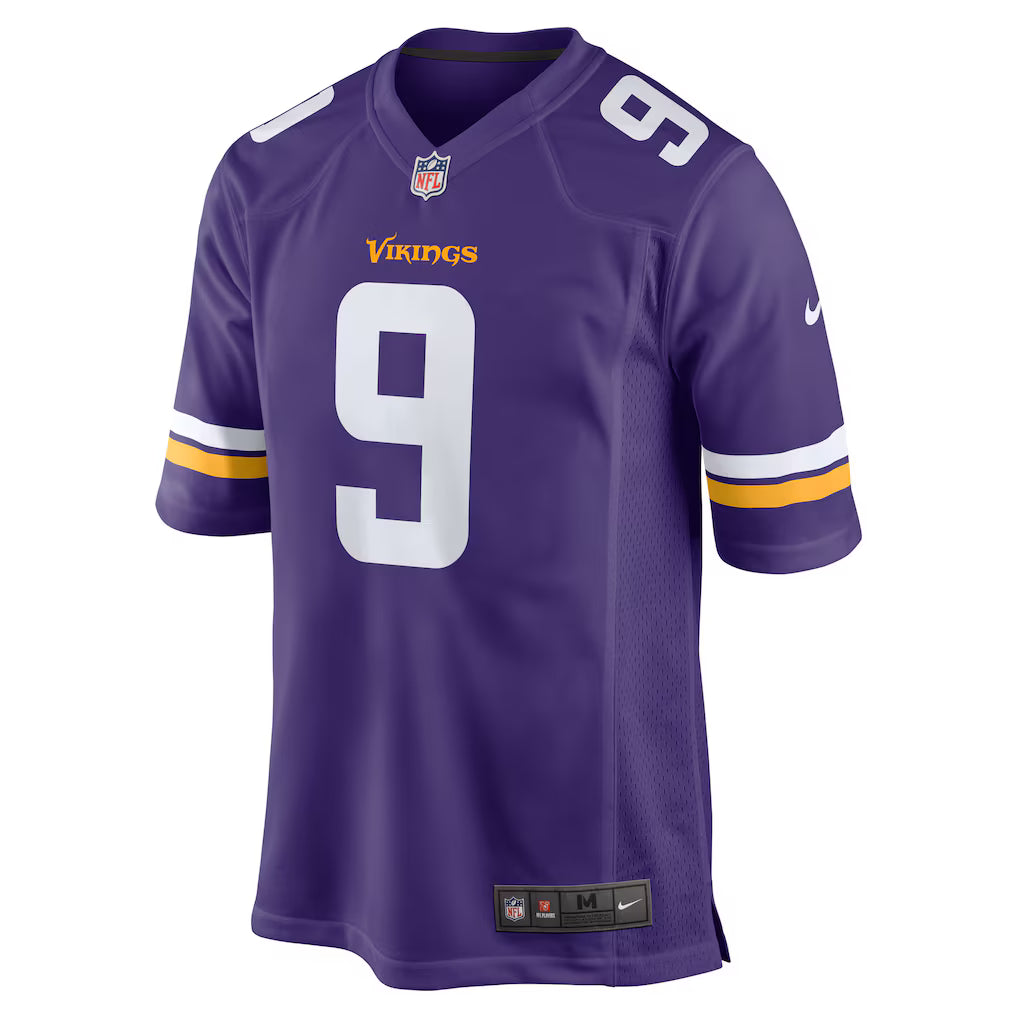 (NFL) J.J. McCarthy Minnesota Vikings Player Game Jersey - Purple
