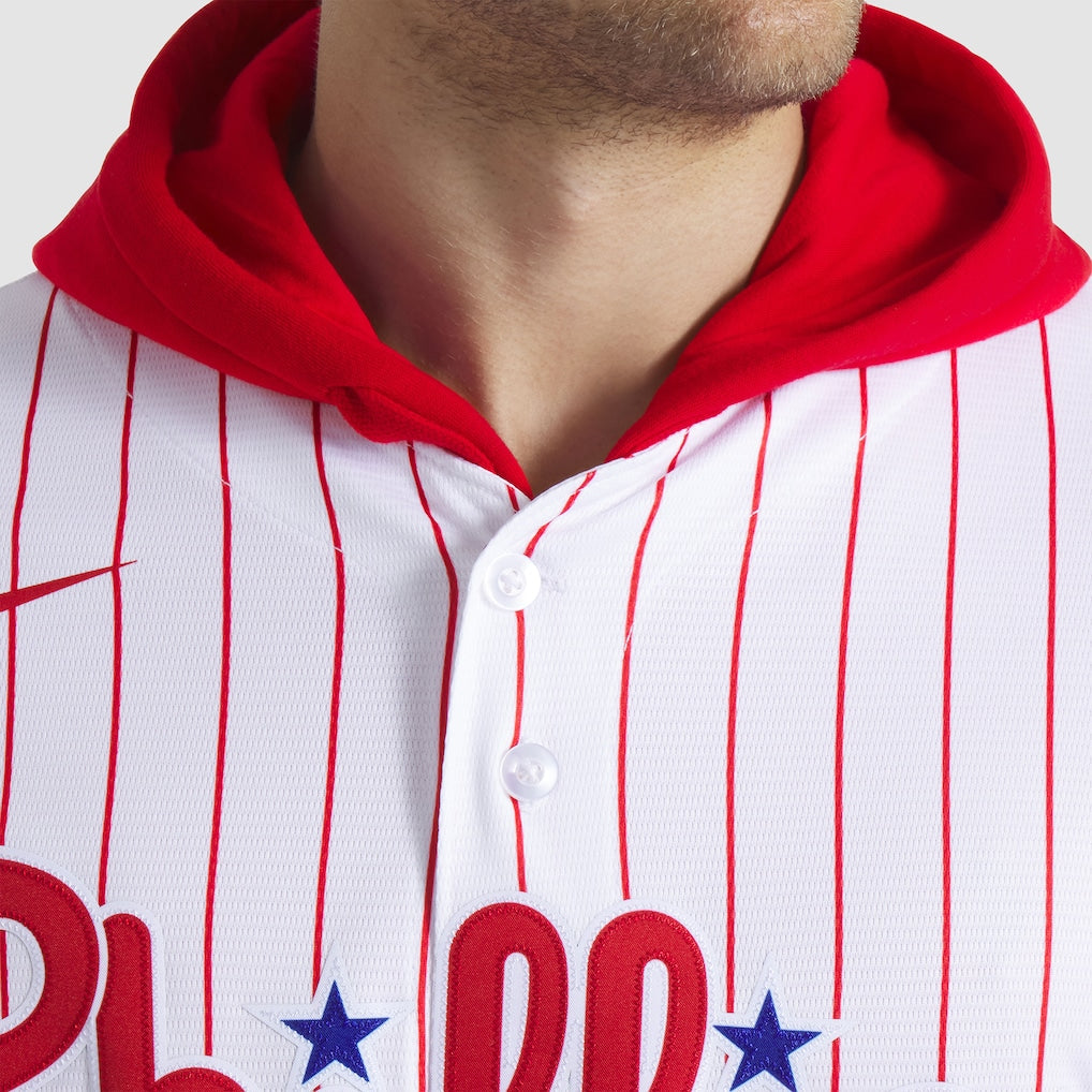 (MLB) Bryce Harper Philadelphia Phillies Home Replica Player Name Jersey - White