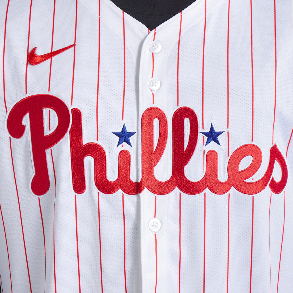 (MLB) Bryce Harper Philadelphia Phillies Home Replica Player Name Jersey - White