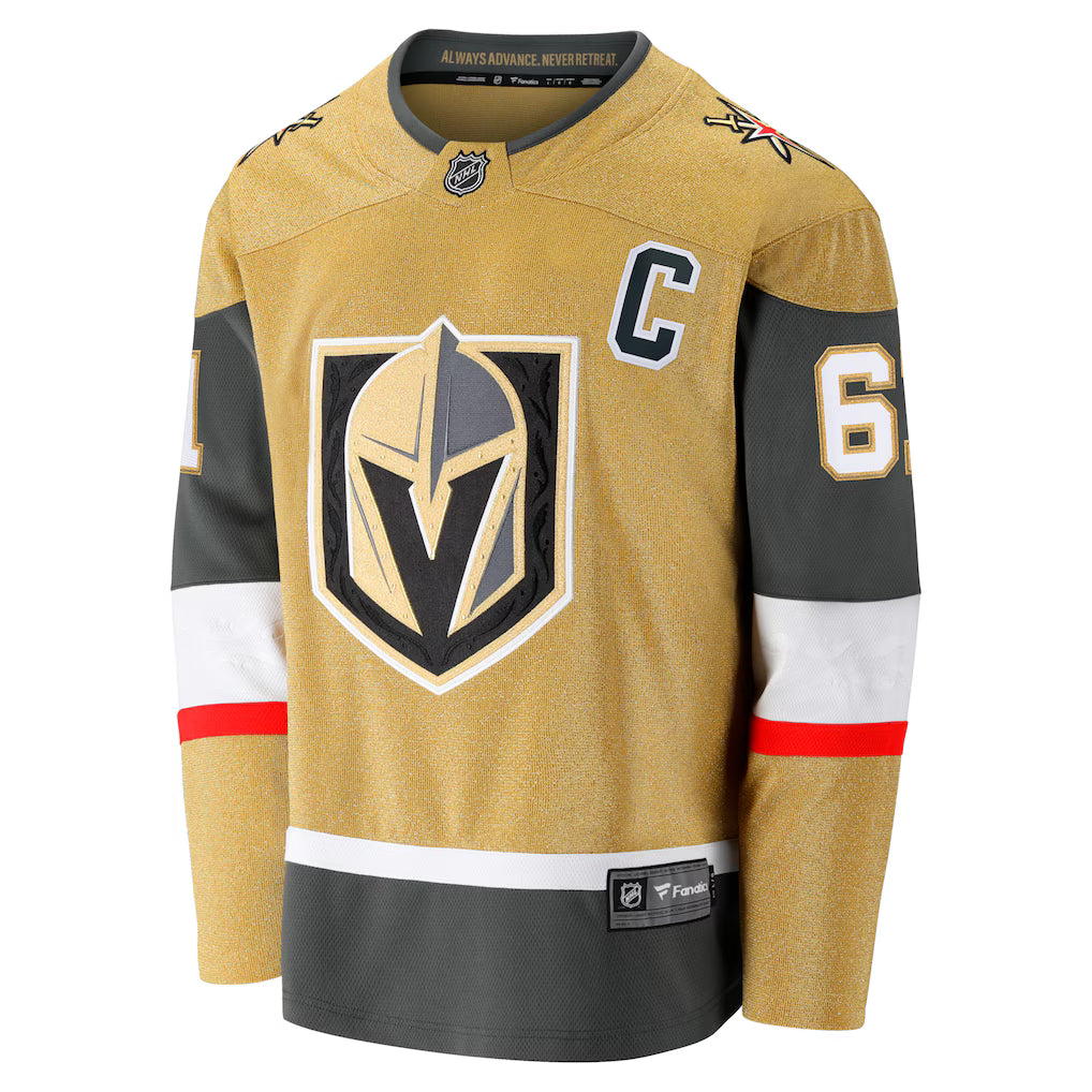 (NHL) Mark Stone Vegas Golden Knights Home Breakaway Jersey - Gold