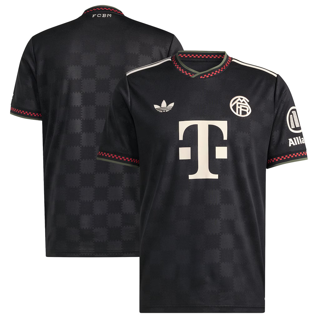 (Soccer Clubs) Bayern Munich 2025/26 Third Replica Jersey - Black