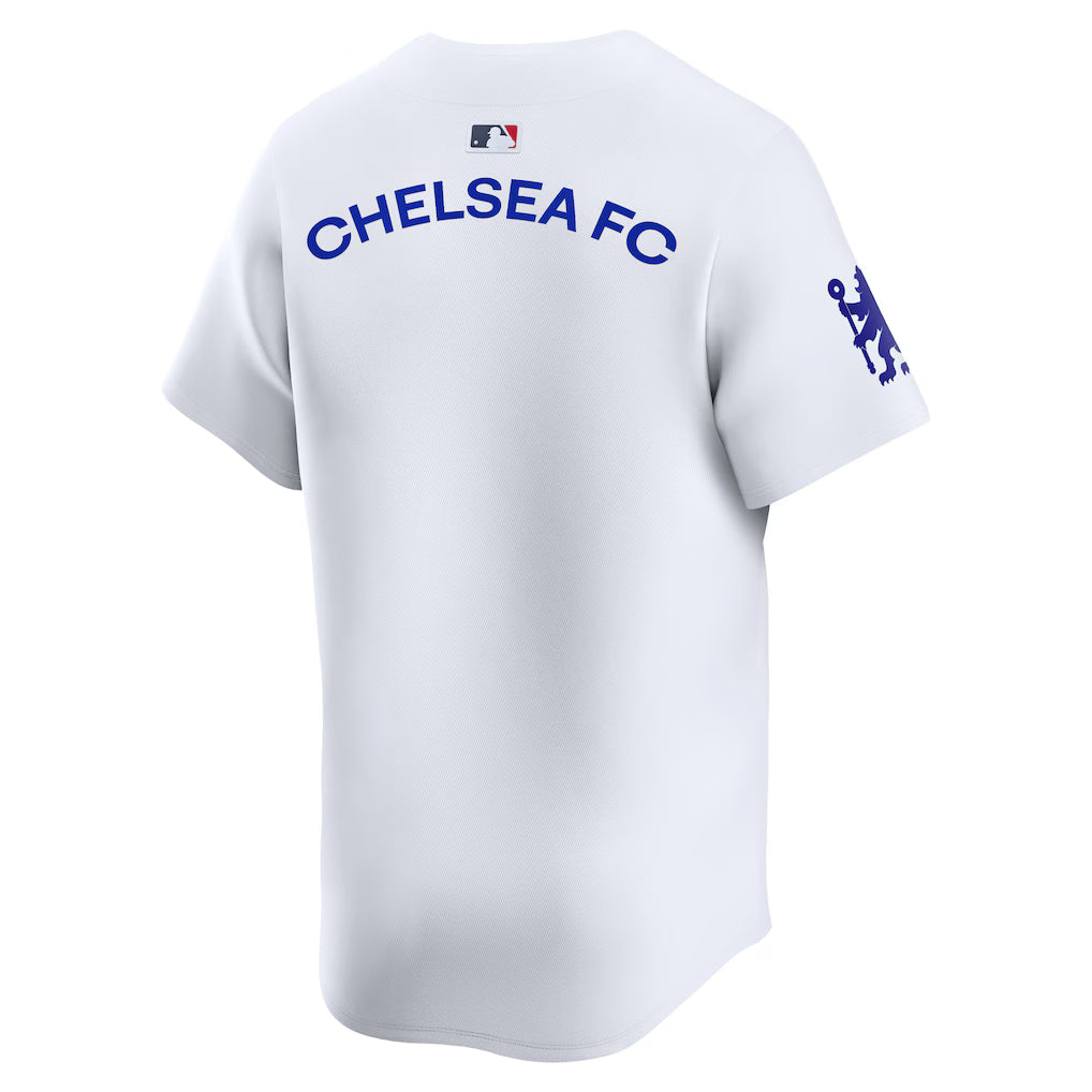 (Soccer Clubs) Chelsea 2025 Soccer x MLB Limited Jersey - White