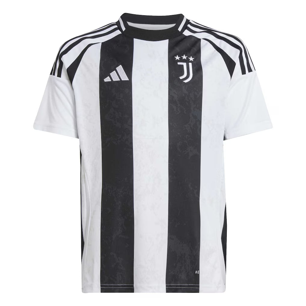 (Soccer Clubs) Juventus Youth 2024/25 Home Replica Jersey - White