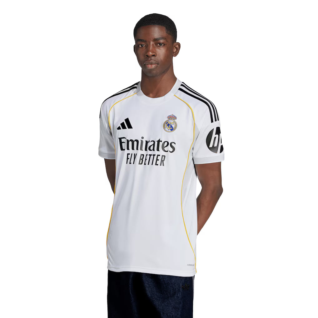 (Soccer Clubs) Real Madrid 2025/26 Home Replica Jersey - White