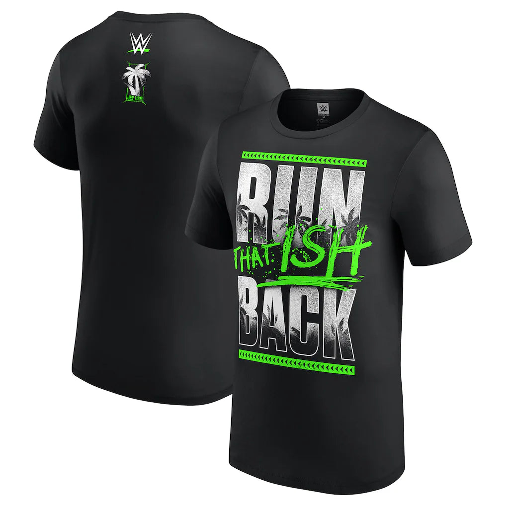 (WWE) Jey Uso That Ish Back T-Shirt - Black
