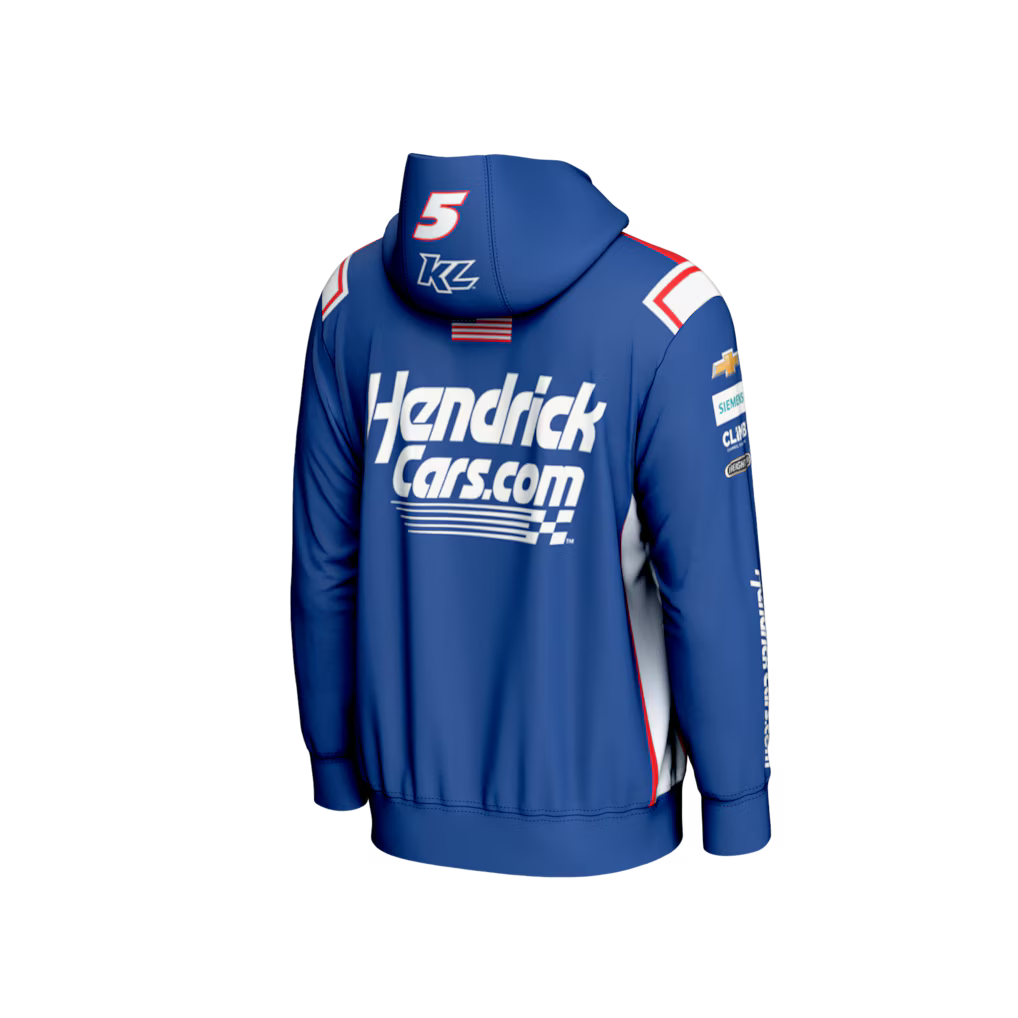 (Nascar) Kyle Larson ProSphere All Over Print Hoodie - Blue