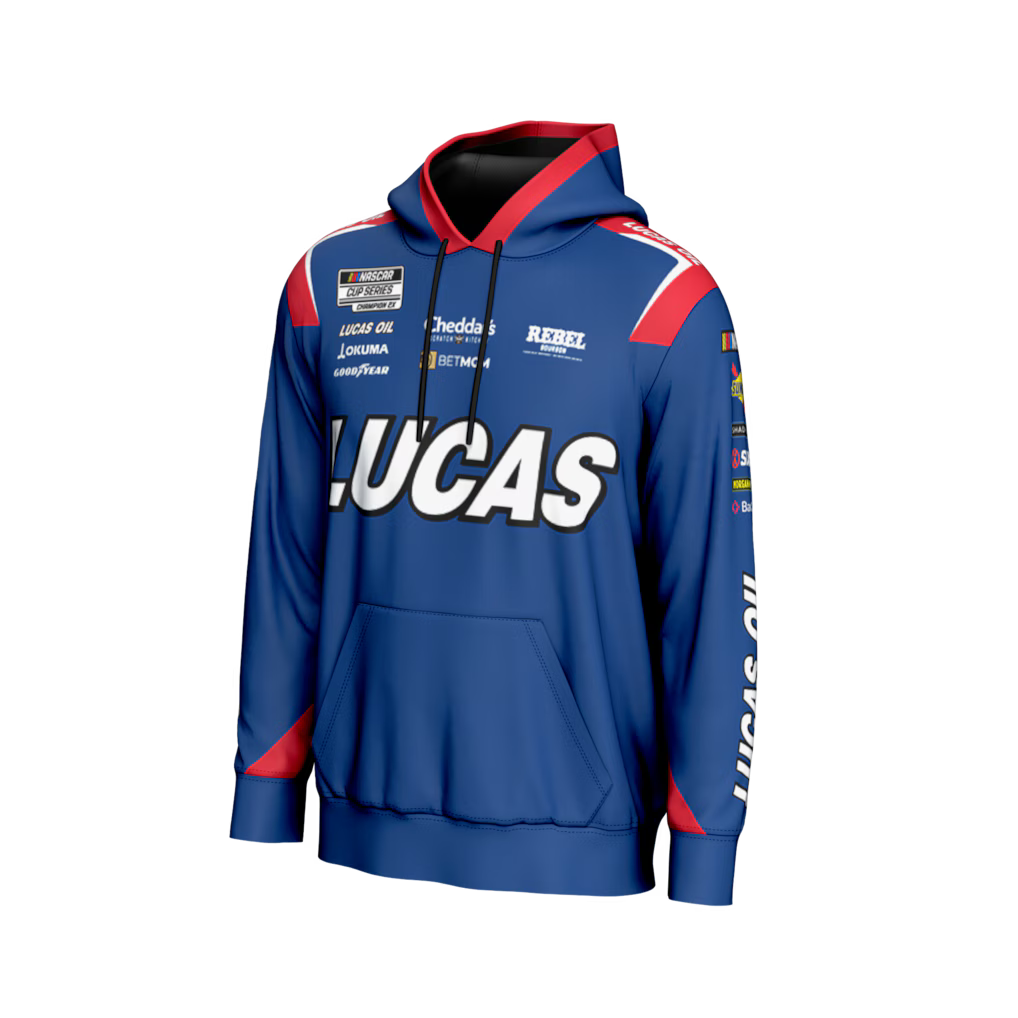 (Nascar) Kyle Busch ProSphere All Over Print Hoodie - Blue