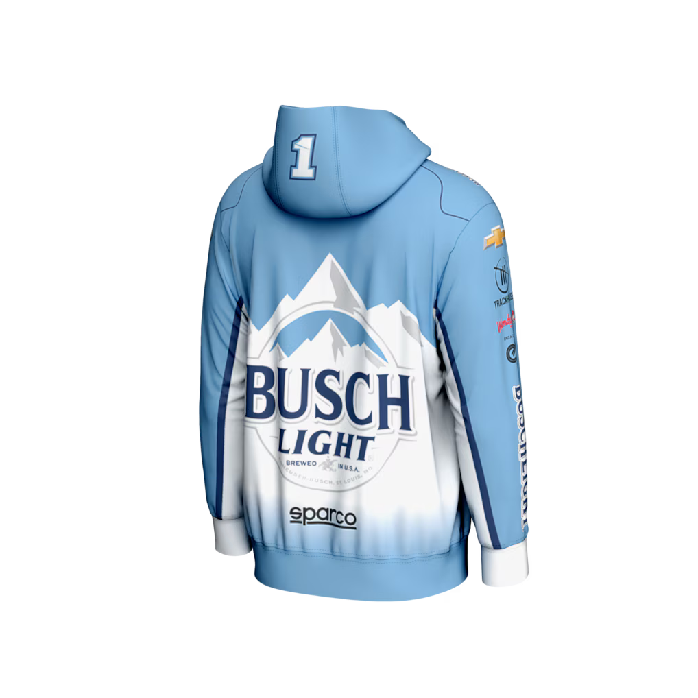 (Nascar) Ross Chastain ProSphere All Over Print Hoodie - White